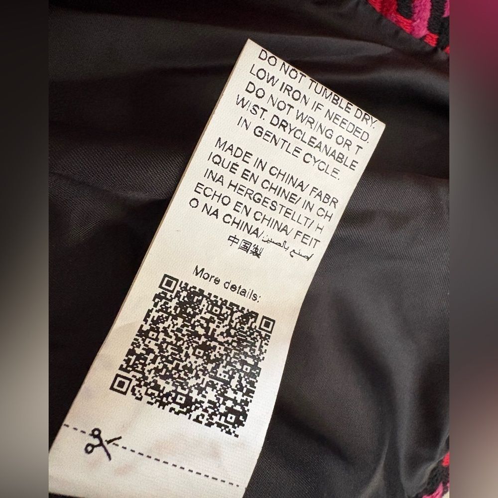 SHEIN Pink Black Houndstooth Blazer Lady Jacket Size S/M - Picture 7 of 16